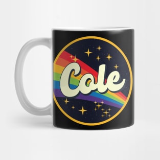 Cole // Rainbow In Space Vintage Style Mug